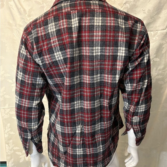 Pendleton Red and Black Plaid Men's Shirt - Picture 5 of 11